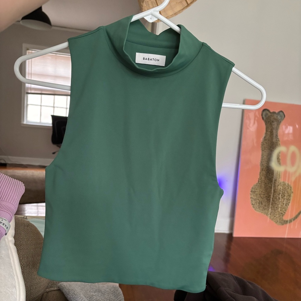 Babaton contour mockneck tank